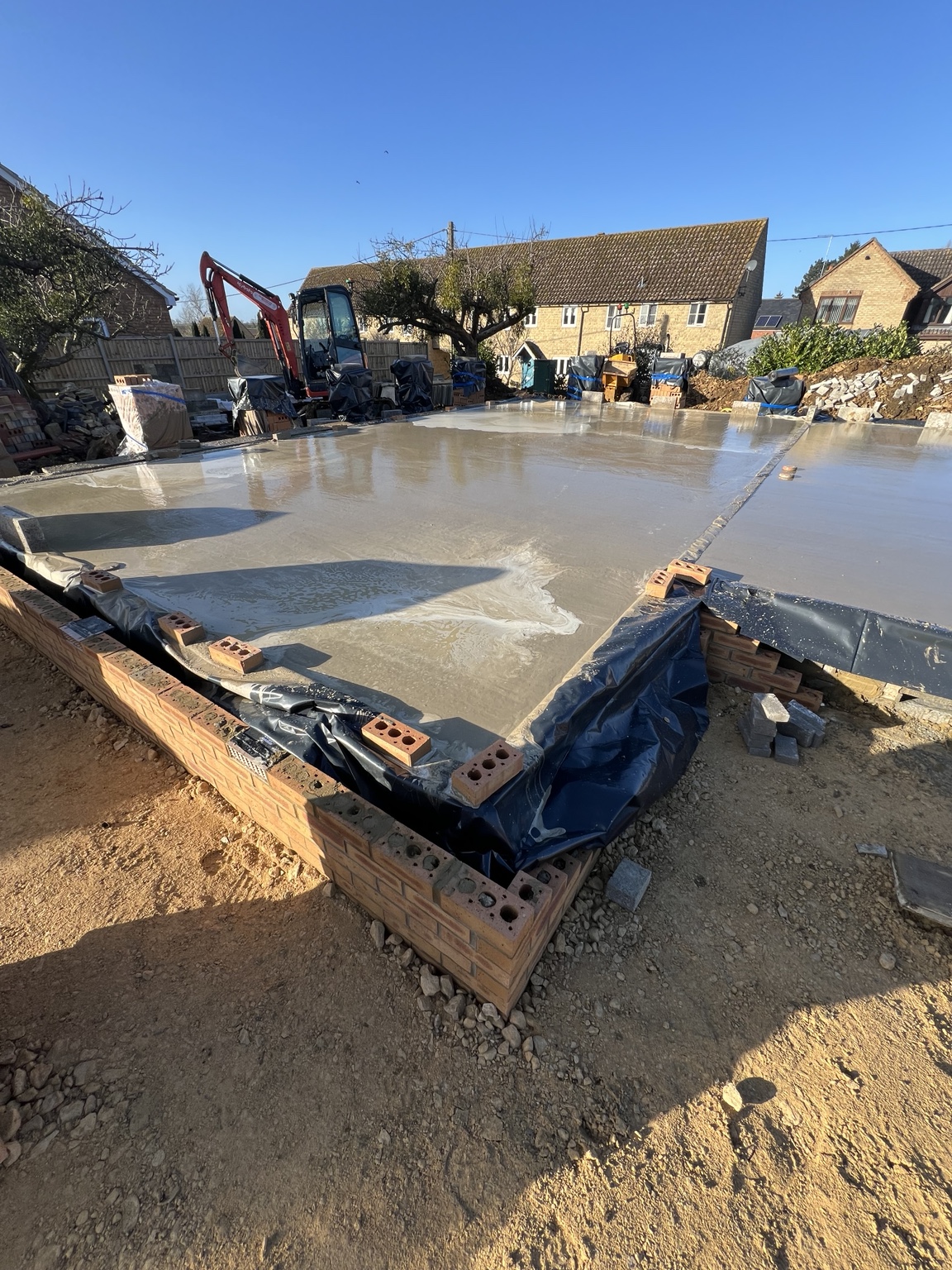 Brigstock new build floor