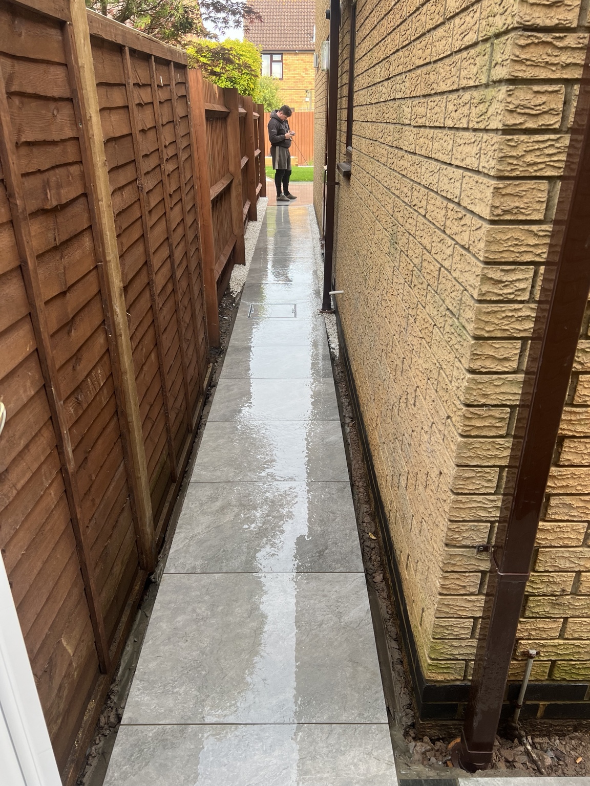 Camelot Way finished garden